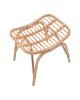 Σκαμπό Vrebor rattan pe σε φυσική απόχρωση 53x41x46εκ Υλικό: RATTAN PE 344-000009