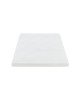 Ανώστρωμα Casmeriane λευκό ύφασμα-memory foam 90x190x5εκ Υλικό: POLYESTER FABRIC - MEMORY FOAM 348-000007