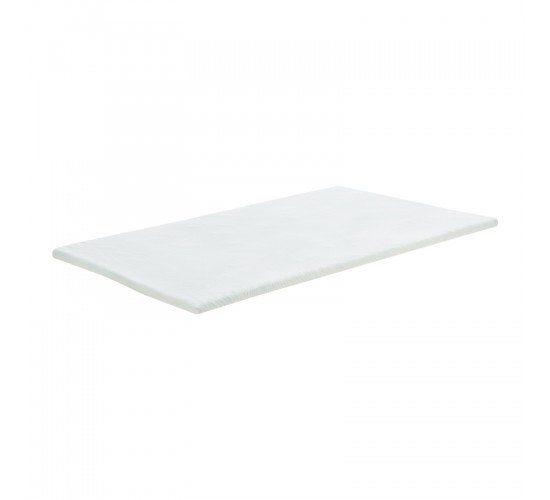 Ανώστρωμα Casmeriane roll pack λευκό ύφασμα-memory foam 140x200x5εκ Υλικό: POLYESTER FABRIC - MEMORY FOAM 348-000010