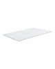 Ανώστρωμα Casmeriane roll pack λευκό ύφασμα-memory foam 140x200x5εκ Υλικό: POLYESTER FABRIC - MEMORY FOAM 348-000010