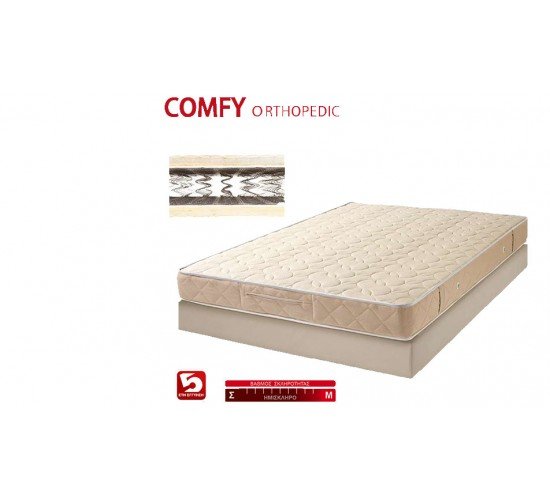 KPS ΣΤΡΩΜΑ COMFY ORTHOPEDIC 90Χ200X21EK 08,00,11 6695