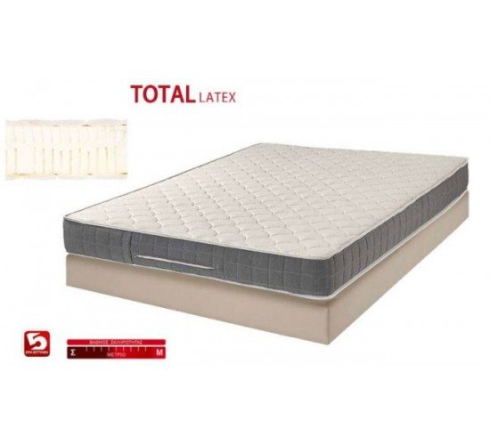 KPS ΣΤΡΩΜΑ TOTAL LATEX 90X200X19EK 08.01.51 6729