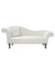 ΑΝΑΚΛΙΝΔΡΟ T.CHESTERFIELD  HM3007.02 PU ΛΕΥΚΟ ΑΡ. ΜΠΡΑΤΣΟ 190x61x84Yεκ.