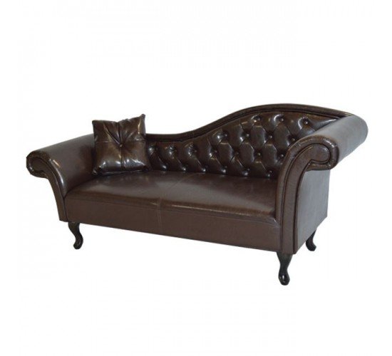 ΑΝΑΚΛΙΝΔΡΟ T.CHESTERFIELD NIOVI HM3008.01PU ΣΚ.ΚΑΦΕ ΔΕΞΙ ΜΠΡΑΤΣΟ 189x61x84Yεκ.