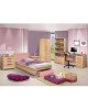 ΚΡΕΒΑΤΙ ΜΕ ΣΥΡΤΑΡΙ PLAYROOM HM330.02 SONAMA-ΡΟΖ 90Χ190εκ. Μονό