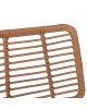 ΣΚΑΜΠΟ ΜΕΤΑΛΛΙΚΟ ΜΕ ΜΑΞΙΛΑΡΙ ALLEGRA HM5455 ΜΕ WICKER ΜΠΕΖ 46,5x55x117,5Υ εκ.