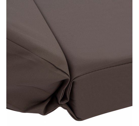 ΜΑΞΙΛΑΡΙ ΞΑΠΛΩΣΤΡΑΣ POLYESTER SIFNOS ΓΚΡΙ HM11235.10P 190x70x11 εκ.