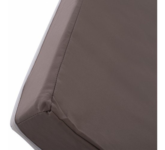 ΜΑΞΙΛΑΡΙ ΞΑΠΛΩΣΤΡΑΣ POLYESTER SIFNOS ΓΚΡΙ HM11235.10P 190x70x11 εκ.