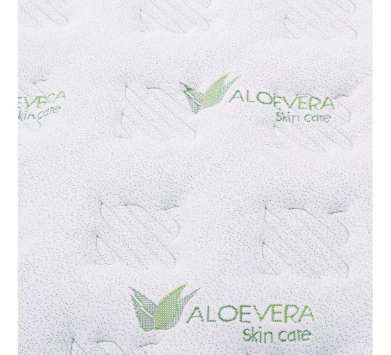 ΣΤΡΩΜΑ CONTINUOUS SPRING ΑΝΩΣΤΡΩΜΑ ALOE VERA 110X190 HM372.12 ΜΟΝΗΣ ΟΨΗΣ Ημίδιπλο