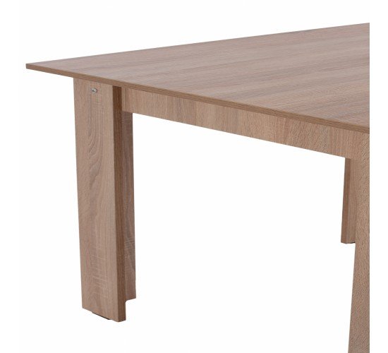 ΤΡΑΠΕΖΙ ΚΟΥΖΙΝΑΣ HM2428.01 KELVIN SONOMA OAK 110x80x77Υεκ.