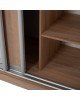 ΝΤΟΥΛΑΠΑ 3ΦΥΛΛΗ ΣΥΡΟΜΕΝΗ ΜΕ ΚΑΘΡΕΠΤΗ SONAMA OAK HM2435  200X60X210Υεκ 3φυλλη