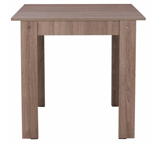 ΤΡΑΠΕΖΙ ΚΟΥΖΙΝΑΣ KELVIN SONAMA OAK TRUFFLE HM2427.05 80x80x77 εκ.