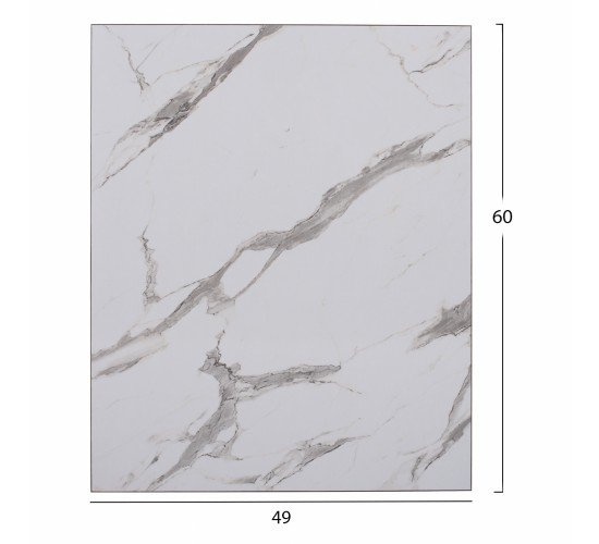 ΕΠΙΦΑΝΕΙΑ ΤΡΑΠΕΖΙΟΥ HLP MARBLE WHITE-GREY 5145 HM5827.12 49Χ60