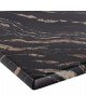 ΕΠΙΦΑΝΕΙΑ ΤΡΑΠΕΖΙΟΥ 5787 ΤΕΤΡΑΓΩΝΗ WERZALIT 60Χ60εκ. BLACK GOLD MARBLE HM5229.15