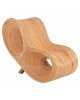 ΠΟΛΥΘΡΟΝΑ CURVY LOUNGE HM9645.01 ΑΠΟ RATTAN ΣΕ ΦΥΣΙΚΗ ΑΠΟΧΡΩΣΗ 63x128x97Y εκ.