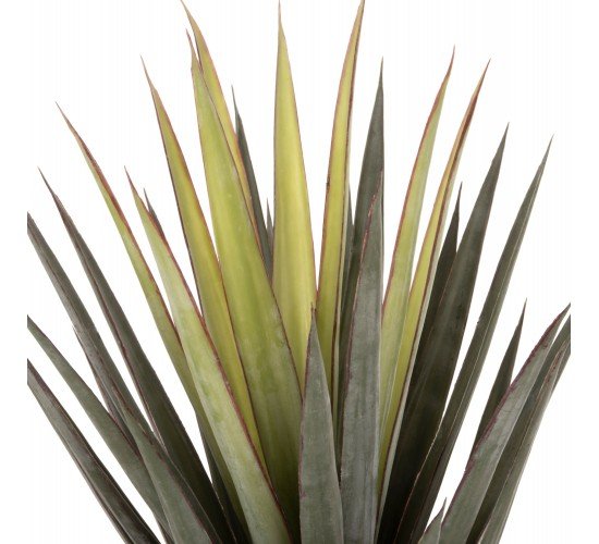 ΔΙΑΚΟΣΜΗΤΙΚΟ ΣΥΝΘΕΤΙΚΟ ΦΥΤΟ HM7986 SISAL AGAVE ΣΕ ΓΛΑΣΤΡΑ Φ15,5x14,5-96Υεκ.