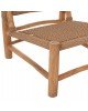 ΚΑΡΕΚΛΑ LONDER HM5986 ΞΥΛΟ TEAK ΣΕ ΦΥΣΙΚΟ ΚΑΙ ΣΥΝΘΕΤΙΚΟ RATTAN 63x77x77Υεκ.