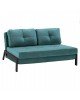 ΚΑΝΑΠΕΣ ΚΡΕΒΑΤΙ CONSTANCE HM3079.15 ΒΕΛΟΥΔΟ MENTA 2½ ΘΕΣΙΟΣ 151x92x66Υεκ. 2θέσιος