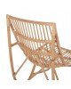 ΠΟΛΥΘΡΟΝΑ GRINN HM9815.01 ΡΑΒΔΟΙ RATTAN ΣΕ ΦΥΣΙΚΟ 60x85x93Yεκ.