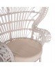 ΠΟΛΥΘΡΟΝΑ ROYAL PEACOCK HM9342.02 RATTAN ΣΕ ΛΕΥΚΟ-ΜΑΞΙΛΑΡΙ ΛΕΥΚΟ 114x72x150Yεκ.