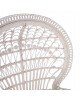 ΠΟΛΥΘΡΟΝΑ ROYAL PEACOCK HM9342.02 RATTAN ΣΕ ΛΕΥΚΟ-ΜΑΞΙΛΑΡΙ ΛΕΥΚΟ 114x72x150Yεκ.