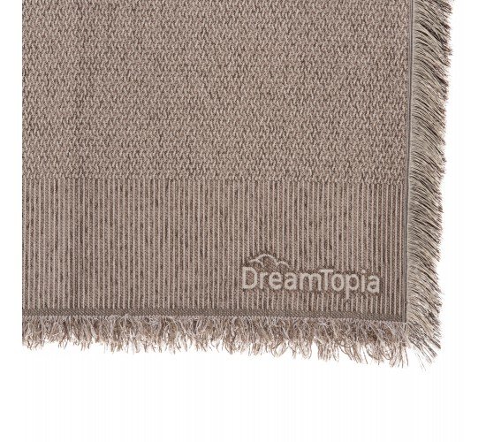 ΡΙΧΤΑΡΙ ME ΚΡΟΣΙΑ DREAMTOPIA HM12162.10 ΣΕ ΚΑΦΕ ΧΡΩΜΑ 245X170εκ.