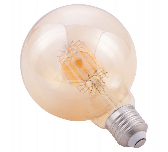 ΛΑΜΠΤΗΡΑΣ GLOBO LED FILAMENT 12W E27 3000K ΧΡΥΣΟ HM4049.02