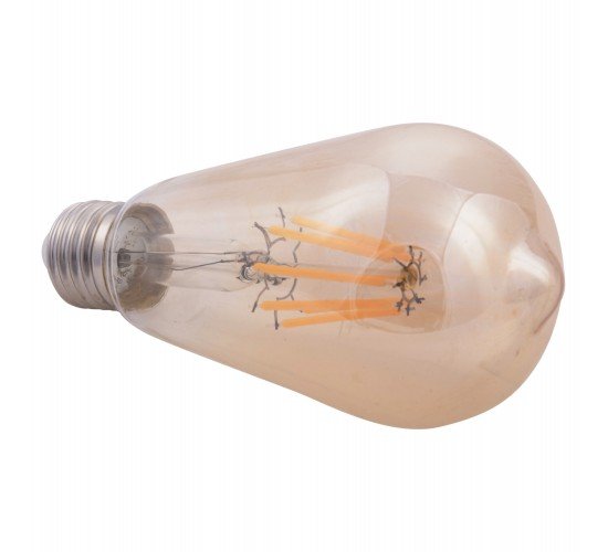 ΛΑΜΠΤΗΡΑΣ HM4188.02 LED FILAMENT 8W E27 DIMMABLE 3000K GOLD