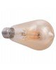 ΛΑΜΠΤΗΡΑΣ HM4188.02 LED FILAMENT 8W E27 DIMMABLE 3000K GOLD