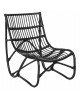 ΠΟΛΥΘΡΟΝΑ GRINN HM9815.02 ΡΑΒΔΟΙ RATTAN ΣΕ ΜΑΥΡΟ 56,5x73,5x79,5Υ εκ.