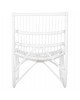 ΠΟΛΥΘΡΟΝΑ GRINN HM9815.03 ΡΑΒΔΟΙ RATTAN ΣΕ ΛΕΥΚΟ 56,5x73,5x79,5Υ εκ.