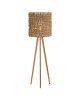 ΕΠΙΔΑΠΕΔΙΟ ΦΩΤΙΣΤΙΚΟ HM4352 RUBBERWOOD-RATTAN-SEAGRASS ΣΕ ΦΥΣΙΚΟ Φ39x149Υεκ.