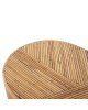 ΚΟΝΣΟΛΑ ΟΒΑΛ GATSBY HM9871 ΦΥΣΙΚΟ RATTAN ΣΕ ΦΥΣΙΚΟ ΧΡΩΜΑ 110x45x74,5Υεκ.