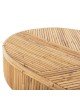 ΚΟΝΣΟΛΑ ΟΒΑΛ GATSBY HM9871 ΦΥΣΙΚΟ RATTAN ΣΕ ΦΥΣΙΚΟ ΧΡΩΜΑ 110x45x74,5Υεκ.