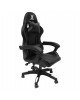 ΠΟΛΥΘΡΟΝΑ GAMING DARREN HM1203.04 ΜΑΥΡΟ-ΛΕΥΚΟ PVC & NYLON 51x49x125Υεκ.