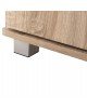 ΠΑΠΟΥΤΣΟΘΗΚΗ-ΝΤΟΥΛΑΠΑ CLUSE HM2403.20 ΜΕΛΑΜΙΝΗ SONAMA OAK ΧΡΩΜΑ 60Χ37Χ186,5Υεκ.