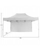 GAZEBO ΕΠΑΓΓΕΛΜΑΤΙΚΟ ΒΑΡΕΩΣ ΤΥΠΟΥ CRESSEN HM6305 ΠΤΥΣΣΟΜΕΝΟ ΑΛΟΥΜΙΝΙΟΥ 3x3x3,4Y