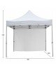 GAZEBO ΕΠΑΓΓΕΛΜΑΤΙΚΟ ΜΕ ΠΛΑΙΝΟ ΠΑΝΙ ΣΚΙΑΣΗΣ CRESSEN HM21097 ΠΤΥΣΣΟΜΕΝΟ ΑΛΟΥΜΙΝΙΟΥ 3x3x3,4Yεκ