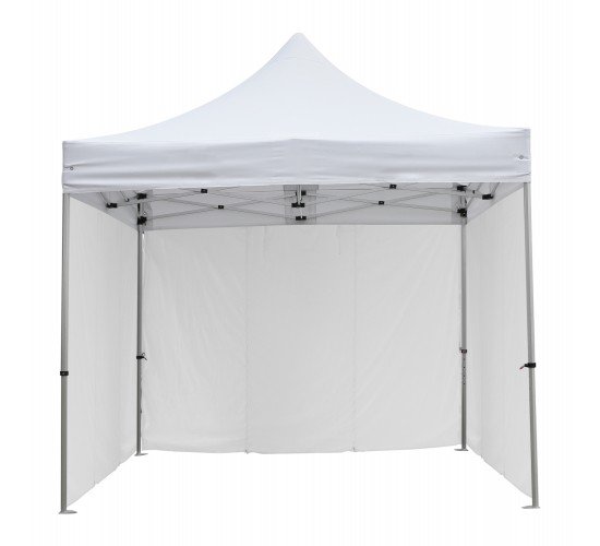 GAZEBO ΕΠΑΓΓΕΛΜΑΤΙΚΟ ΜΕ 3 ΠΛΑΙΝΑ ΠΑΝΙΑ ΣΚΙΑΣΗΣ CRESSEN HM21097.01 ΠΤΥΣΣΟΜΕΝΟ ΑΛΟΥΜΙΝΙΟΥ 3x3x3,4Yεκ