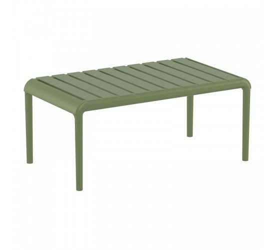 PARIS OLIVE GREEN ΤΡΑΠΕΖΙ 90X50X40εκ. ΠΟΛ/ΝΙΟΥ SIESTA 90X50X40εκ.