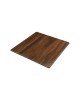 Contract Sliq Normal Επιφάνεια Τραπεζιού τ.Werzalit, Απόχρωση Walnut  70x70cm/16mm [-Καρυδί-] [-Melamine Laminated-] Ε107,41