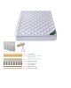 ΣΤΡΩΜΑ Pocket Spring με Ανώστρωμα Memory Foam (Roll Pack) Μονής Όψης  150x200x30cm [-Άσπρο-] [-Spring/Μονής Όψης-] Ε2047,4