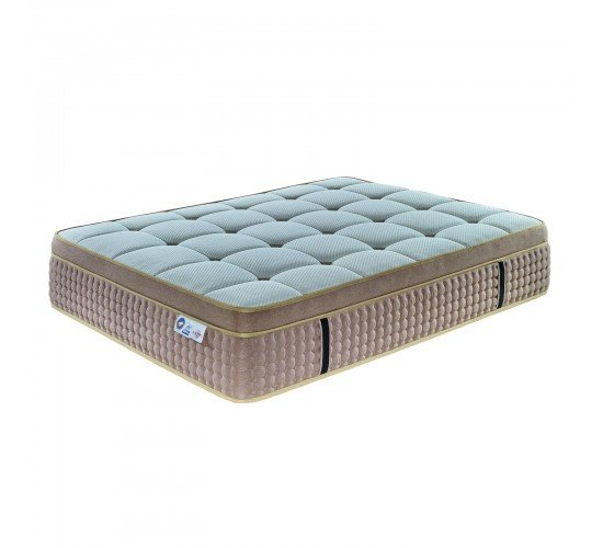 ΣΤΡΩΜΑ Pocket Spring 5-Zone Gel Memory Foam   Latex, Μονής Όψης  160x200x(38/36)cm [-Μπεζ-Tortora-Sand-Cappuccino-] [-Spring/Memory-] Ε2058,2