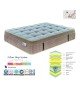 ΣΤΡΩΜΑ Pocket Spring 5-Zone Gel Memory Foam   Latex, Μονής Όψης  160x200x(38/36)cm [-Μπεζ-Tortora-Sand-Cappuccino-] [-Spring/Memory-] Ε2058,2