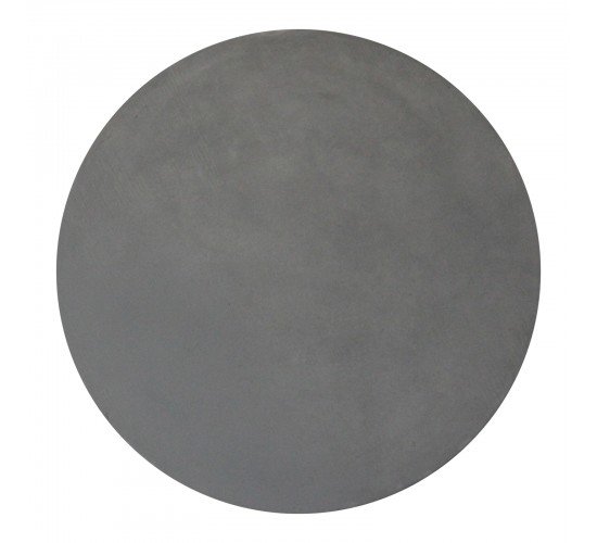 CONCRETE Επιφάνεια Τραπεζιού Cement Grey  Φ60cm (Τελείωμα 2,5cm) [-Γκρι-] [-Artificial Cement (Recyclable)-] Ε6221