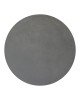 CONCRETE Επιφάνεια Τραπεζιού Cement Grey  Φ60cm (Τελείωμα 2,5cm) [-Γκρι-] [-Artificial Cement (Recyclable)-] Ε6221