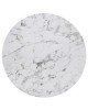 HPL (High Pressure Laminated) Επιφάνεια Τραπεζιού Απόχρωση Marble  Φ70cm/12mm [-Άσπρο-] [-HPL-] Ε101,42ΗΡW