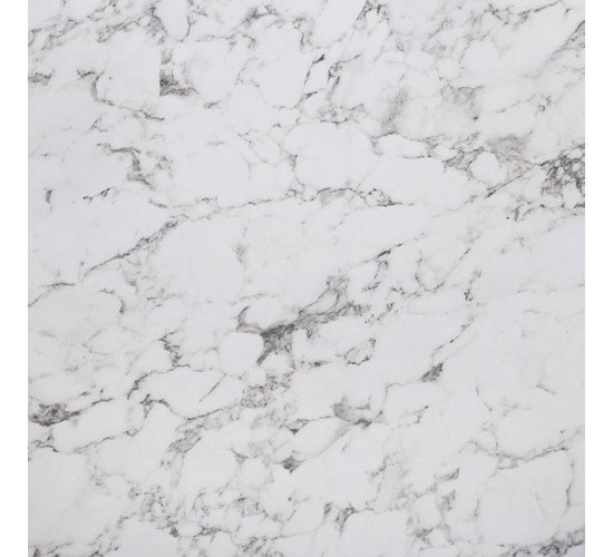 HPL (High Pressure Laminated) Επιφάνεια Τραπεζιού Απόχρωση White Marble, Εξωτερικού χώρου  80x80cm/12mm [-Άσπρο-] [-HPL-] Ε108,421