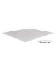 ISO TOP Sliq Plus Επιφάνεια Απόχρωση Pearl White  80x80cm/18mm [-Άσπρο-] [-Melamine Laminated-] Ε108,08PLS