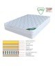 ΣΤΡΩΜΑ Memory Foam με Latex & Pocket Spring (42,7 Kg) Μονής Όψης  150x200x31cm [-Άσπρο-] [-Spring/Memory-] Ε2019,40Β